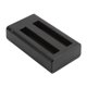 thumbnail image 1 of Cargador De Batería De Doble Canal, Cargador De Batería De Cámara De Acción, Plástico Duradero, Delicado Para Cámara Panorámica Cergrey Action Camera Battery Charger, 1 of 8