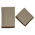 thumbnail image 3 of Sultan's Linens 7-Piece Kitchen Cleaning Towel, Dishcloth and Sponge Set Brown, 3 of 6