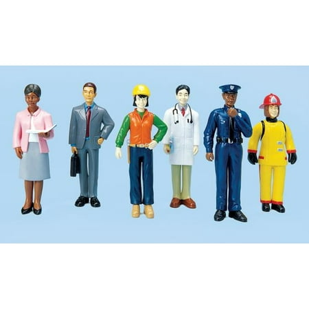 Excellerations Pretend Play Career Figures - Set of 6 (Item #