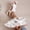 White, variant on Fashion Casual Ladies Round Toe Flat Sandals Floral Embellished Back Elastic Band Design Spring Summer Daily Versatile Footwear Yellow 9.5(43)