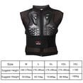 thumbnail image 2 of Gilet d'Armure pour Moto Protection de la Colonne Vertébrale pour Motocross Course Cyclisme Ski, 2 of 8