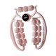 thumbnail image 5 of Roller de ador de piernas Roller de muscular de 19 ruedas para fitness deportivos en interiores Rosa, 5 of 8