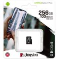 thumbnail image 3 of Kingston Carte Mémoire 256 Go microSDHC Canvas Select Plus 100MB/s Read A1 Classe 10 UHS-I avec Adaptateur SDCS2/256GBSP, 3 of 5