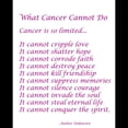thumbnail image 3 of CafePress - What Cancer Cannot Do Poem Pajamas - Women's Short Sleeve Print T-Shirt and Pants Dark Cotton Pajama Set, 3 of 7