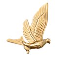 thumbnail image 4 of MOVTOTOP Suit Brooch Decorative Lapel Pin Clothes Brooch Pigeon Shape Collar Pin Lapel Pin, 4 of 7