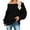 Sweater 58# Black, variant on Women Sweaters Off Shoulder Tops for Long Sleeve Knit Shirt Pullover Sweater Jumper Tops Warm Sweater Casual Versatile