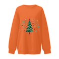 thumbnail image 4 of Futezty Christmas Sweatshirts for Women Novelty Funny Santa Xmas Tree Graphic Pullover Tops Loose Casual Fleece Shirts, 4 of 4