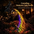 thumbnail image 3 of Halloween Cauldron Garden Stake Light, Flying Witch and Waterfall-Style Colorful LED Projection, Outdoor Yard Decoration for Lawn Patio Walkway, Spooky Party and Fall Seasonal Decor (1PC), 3 of 6