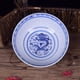 thumbnail image 5 of Cuencos de cerámica para fideos ramen, porcelana azul y blanca, estilo retro chino, para postres, sopas, cereales, arroz, udon y fideos asiáticos, 4 pulgadas, 2 piezas, 5 of 7
