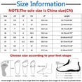 thumbnail image 4 of oqasdz Womens Casual Shoes Solid Color Denim Heel Shoes Round Toe Buckle Design Versatile All Season Work Business Fashion Sneakers Outdoor Summer, 4 of 7