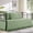 Sage Green, variant on Daybed Cover Sets- Diamond Stitching Daybed Bedding Set, All Season Cozy Bedding with Bedskirt with Shams, Microfiber Filling, 5 Pieces, Olive-Green
