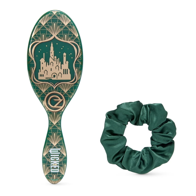 Wicked Hairbrush Set with hair accessories Amazon.com: Wet Brush Original Detangler Hair Brush Elphaba  main image 4