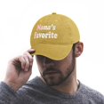 thumbnail image 4 of Nana’s Favorite Sand Colour Hat Adjustable Funny Fashion Unisex Baseball Cap for Men Women, 4 of 7