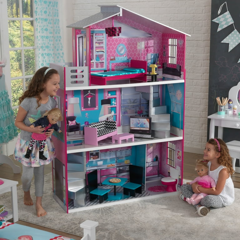 Doll House Plans for American Girl or 18 Inch Dolls 5 Room NOT ACTUAL HOUSE  