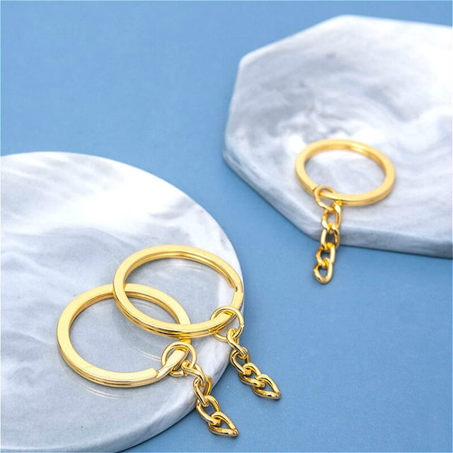 10 Pcs/lot Women Men DIY Car Key Chains Accessories Key Ring Keychain Trinket Car Automotive Interior Accessories Birthday GiftG He Qiyong unisex