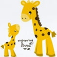 thumbnail image 2 of CafePress - Mother And Child Giraffe Infant Bodysuit - Baby Light Bodysuit, Size Newborn - 24 Months, 2 of 4