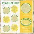 thumbnail image 5 of Limei 2 Pieces Artificial Plastic Lemon Slices Realistic Simulation Lemon Lifelike Decorative Fake Fruit Wedding Ornament Festival Decoration Photography Props Basket Display Filler Fruit, Orange, 5 of 7