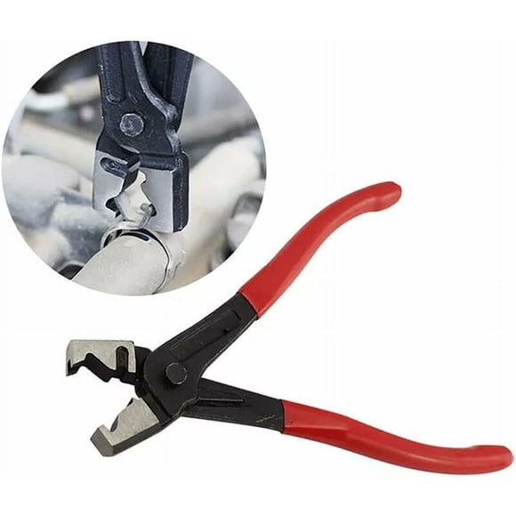 Reusable Hose Clamp Pliers for Universal Use, Comfortable PVC Handle Ensures Grip and Control for Efficient Work on Most Car Models