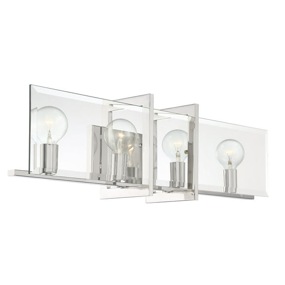 Designers Fountain Ethan Polished Nickel 4 Light Bath, 93604-PN