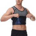 thumbnail image 6 of Lilvigor Sweat Body Shaper Men’s Premium Slimming Shapewear Workout Sauna Tank Top Compression Slimming Vest Gray, 6 of 7