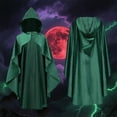 thumbnail image 5 of Hvyesh Women Victorian Gothic Cape Medieval Renaissance Cloak Witches Wizards Capes, 5 of 5