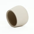 thumbnail image 6 of LuxenHome 12.5 Dia Off-White Ribbed Round Planter Pot, 6 of 7