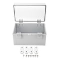 thumbnail image 2 of Transparent Junction Box,Junction Box Waterproof ABS ABS Outdoor Junction Case Electrical Connection Box Rapid Response, 2 of 14