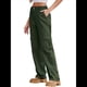 thumbnail image 3 of Pantalones Cargo de Cintura Alta para Mujer, Pantalones Casuales de Pierna con 6 Bolsillos. Verde XL, 3 of 8