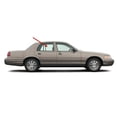 thumbnail image 2 of Passenger Right Side Rear Door Window Door Glass Compatible with Ford Crown Victoria 1995-1997 Models, 2 of 4
