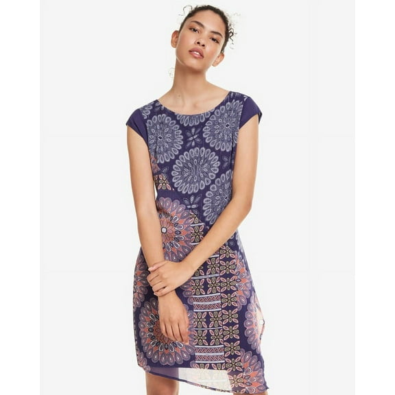 Desigual Women's Kiroga Dress, Violet, 38