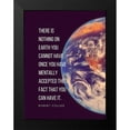 thumbnail image 2 of ArtsyQuotes 15x18 Black Modern Framed Museum Art Print Titled - Robert Collier Quote: Nothing on Earth, 2 of 5