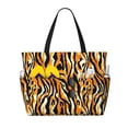 thumbnail image 1 of Fotbe Zebra Bolsa de Viaje para Playa - Resistente al Agua, Bolsa Tote de Gran Capacidad y Ligera con 7 Bolsillos para Mujeres y Hombres, 1 of 7