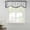 White, variant on Cameo Green Retro Greek Key Tie Up Valance Curtains for Windows, Kitchen Curtains Window Treatments, Geometric Greece Ancient Rustic Short Window Shades Valances for Bedroom Bathroom Cafe 54"x18"