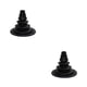 thumbnail image 3 of Kenally Cone Grommet Plastics Craftsmanship Outdoor Fishing Wire Grommets Upgraded Cover Cable Equipment Protector Drilling Fittings Negro 2piezas, 3 of 6