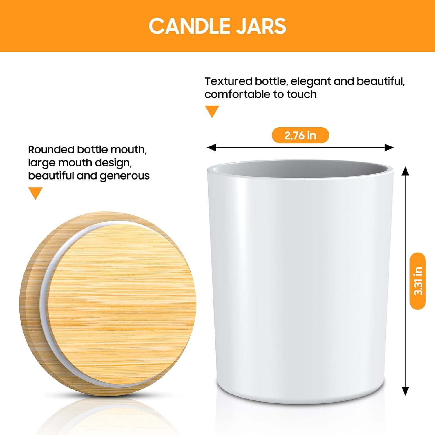 Candle Making Kit Supplies, Soy Wax DIY Candle Making for Adults, with 900ml Candle Make Pouring Pot,Candle Jar Candle Wicks, Wicks Sticker, Wicks Holder, Thermometers
