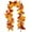 Orange and Red, variant on Morttic 2 Pack 5.9 feet Fall Maple Garland Artificial Fall Foliage Garland Colorful Autumn Decor for Home Garden Thanksgiving Wedding Party