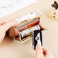 thumbnail image 3 of Floral Cute Womens Wallet Small RFID Blocking Compact Card Holder Trifold Ladies Coin Purse with ID Window, 3 of 8