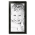 thumbnail image 2 of ArtToFrames 12" x 24" Honors Black with Silver Picture Frame, 12x24 inch Black Wood Poster Frame (WOM-5157), 1 Pack, 2 of 6