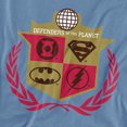 thumbnail image 2 of JLA Defenders Women's T Shirt, Carolina Blue, X-Large, 2 of 6