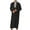 Black#2, variant on fheaev Robe For Men Arab Long Sleeve Kaftan Islamic Arabic Abaya Thobe Ramadan Middle East Islamic Cloth Shirt Gown