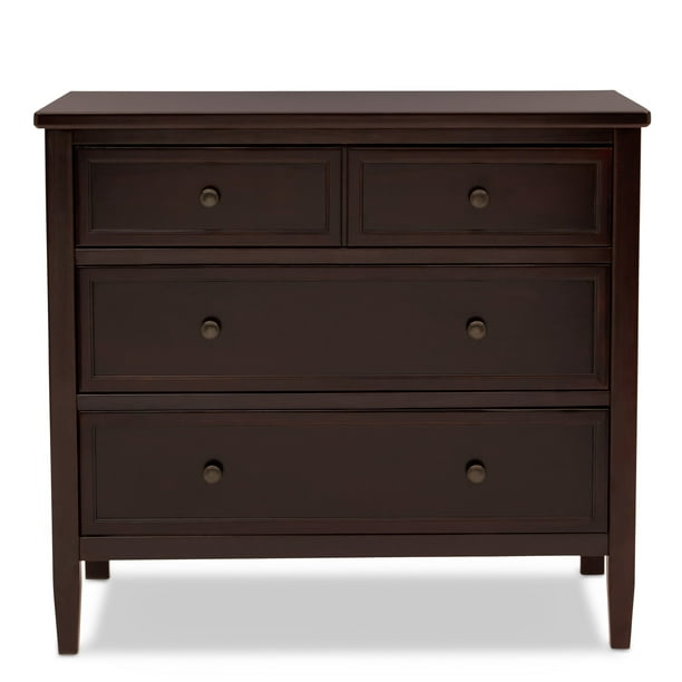 Delta Children Epic 3Drawer Dresser, Greenguard Gold Certified, Walnut