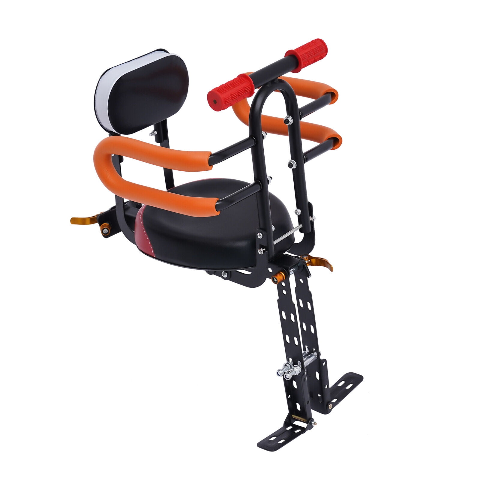 Kid Seat Child Bicycle Safety Chair Baby Carrier Thick Padded Pedal