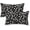 Black Floral, variant on Spring Floral Pillow Covers 18 X 18 Inch Set of 2, Vintage Cute Black Cream Flower Decorative Throw Pillow Covers Rustic Farmhouse Pillowcase Linen Cushion Case for Outdoor Home Sofa Couch