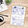 thumbnail image 4 of AGCAN Wood Clipboards Set of 2, Clipboards with Low Profile Clip, Memo Size Clipboard, Hardboard Office Clipboard 8.5" x 5.7" for Classroom, Office, Home, 4 of 7