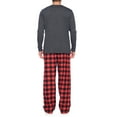 thumbnail image 4 of Ashford & Brooks Men’s Long-Sleeve Top Flannel Pants Pajama Sleepwear Set, 4 of 5
