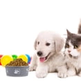 thumbnail image 2 of Stainless Steel Dog Bowl with Non-Slip Base, Long-Lasting Pet Feeding Dish for Food and Water, Medium Size for Dogs, Gray, 2 of 3