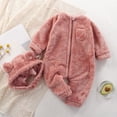 thumbnail image 2 of Baby Bodysuit Boy Girl Clothes Soft Newborn Infant Outfit Infant Baby Girl Summer Print Long Sleeve Romper Bodysuit Cute Newborn Playsuit 0-6 Months, 2 of 4