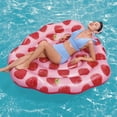 thumbnail image 6 of Bestway: H2OGO! Scentsational Raspberry - Pool Float - Inflatable Water Lounge, Fruity Scented Fragrance, Large Design, Party Decoration, 396lb Cap, 6 of 9