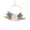 White, variant on Zjdatm 4th of July Patriotic Wreath Macrame Rings with Lights, Independence Day Flower Hoop Wreaths for Front Door Indoor Outdoor Party Wall Decor