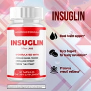 Insuglin Advanced Formula Blood Support for Health and Wellness 60 Capsules